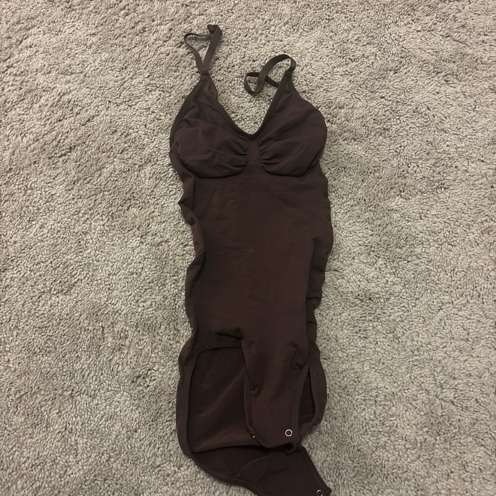 Brown bodysuit